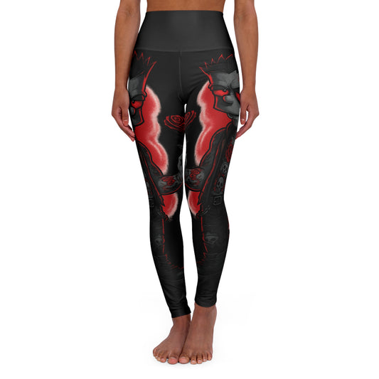 Yoga Leggings - Gothic Love Bart Design